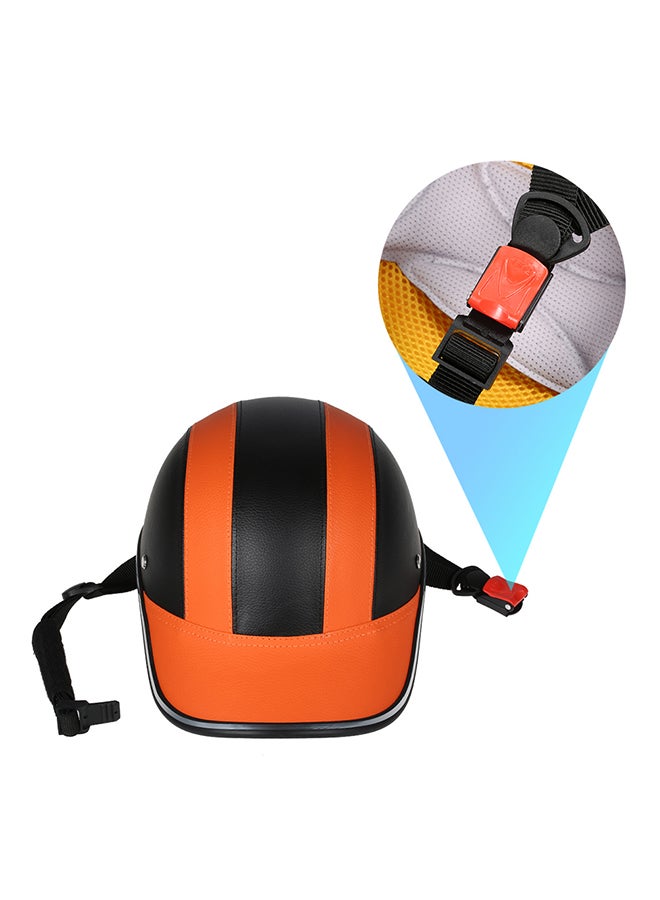 Loquat Half Face Motorcycle Helmet - Image 2