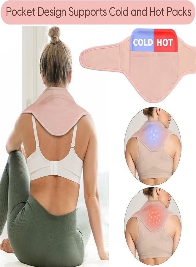 FASHION Portable Reusable Flaxseed Oil Pack for Neck and Shoulders with German Velvet Cotton Cover - Image 3