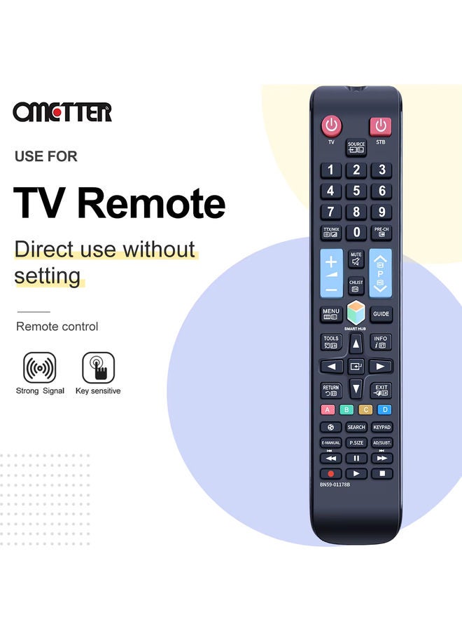OMETTER Original BN59-01178B For Samsung SMART LCD TV Remote Control UA55H6300AW UA60H6300AW UE32H5500 UE40H5570 UE55H6200