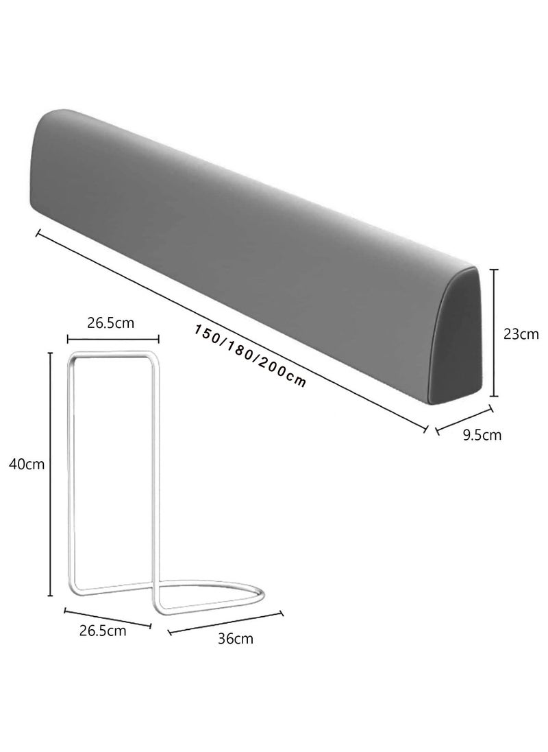 CityRiya-Long - Baby Bed Rail Guard for Toddlers, Infants Bed Safety Guard Rail, Foldable Toddler Bed Crib Rail Guard for Kids, 1.5M Baby Guard Bumper for Crib, Safe Bed Side Rail for Twin Full-Size Queen King Mattress - Image 1