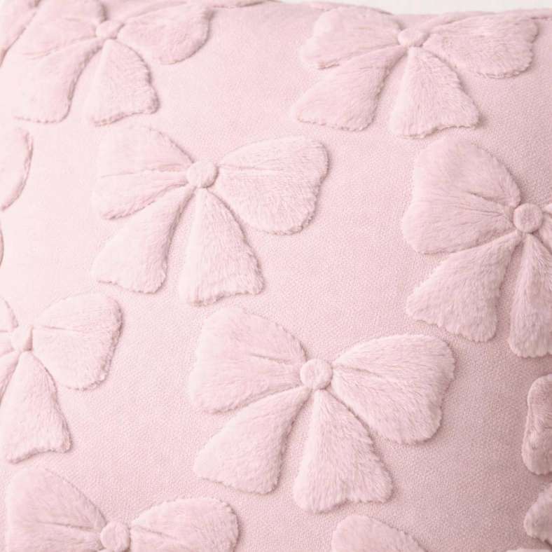 Pan Home Nyla Kids Fur Cushion 45x45cm - Pink - 161AIC9904823 - Image 2
