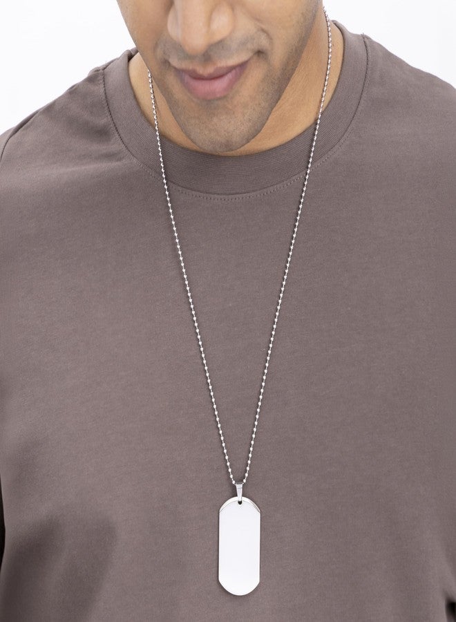 Aaishwarya Cool Dogtag Pendant Necklace for Men & Boys | Mens Pendant | Statement Jewelry | Jewellery Gift - Image 2