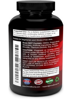 Divine Bounty Digestive Enzymes with Probiotics & Prebiotics - Digestive Enzyme Supplements w Lipase, Amylase, Bromelain For Digestion, Bloating, Gas, and IBS For Men and Women - 90 Vegetarian Capsules  - Image 3
