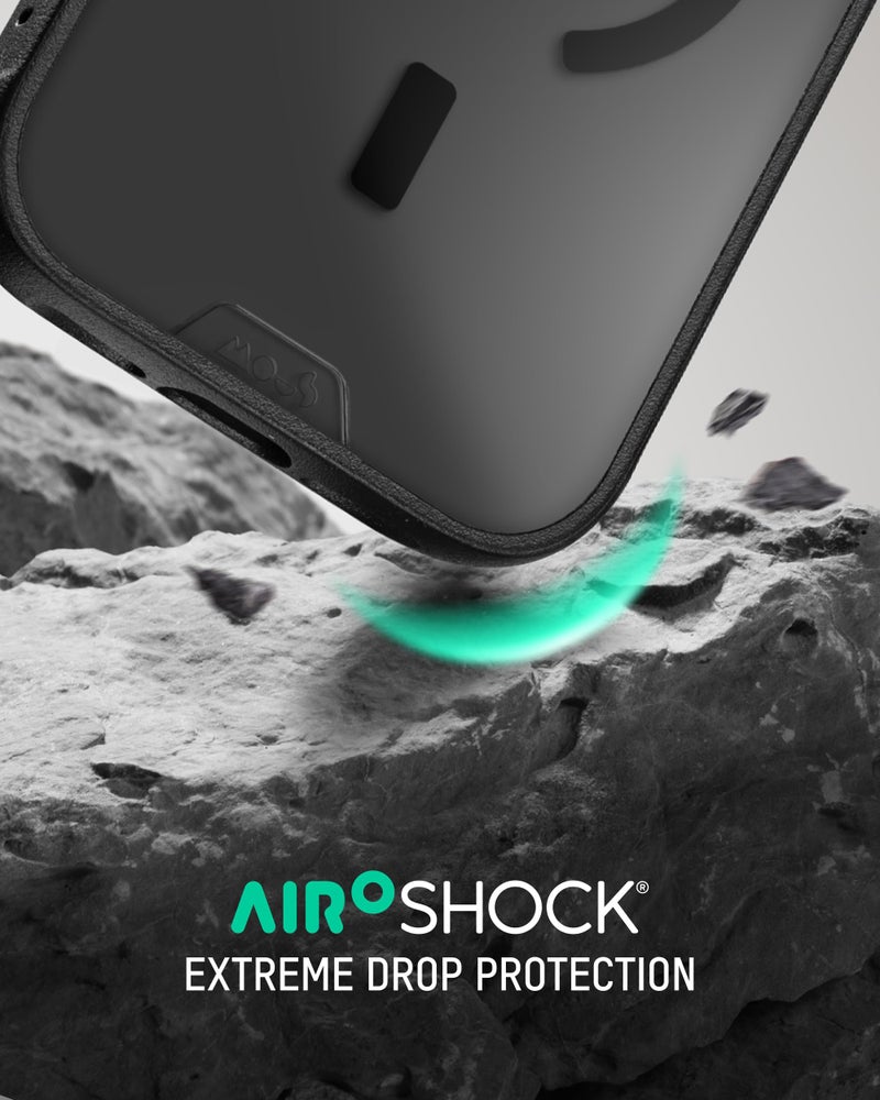 Mous for iPhone 17 Pro Max Case Clear, Compatible with MagSafe [Camera Control Cover] - Clarity - Anti-Yellowing Shockproof Cover for iPhone 17 Pro Max - Scratch Resistant Crystal Clear & Slim Design - Image 2