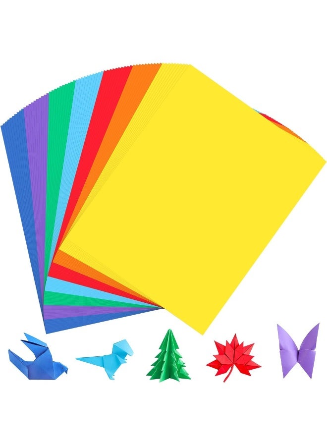 MOMENT 250 Sheets Colored Cardstock Craft Paper, A4 80Gsm Color Paper Sheets For Decorating Drawing Origami Diy Arts And Crafts - 10 Assorted Colors,[ 29.7Cm X 21Cm ] - Image 1