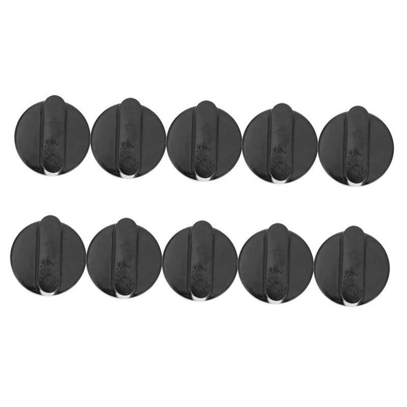 NUOBESTY 10 Piece Gas Stove Rotary Knobs For Kitchen Cookers Easy Operation Plastic Design - Image 2