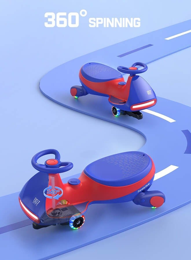 Riolio 2-in-1 Electric Wiggle Car | Elegant Design · Smart Bluetooth Music · Comprehensive Safety Protection - Image 5
