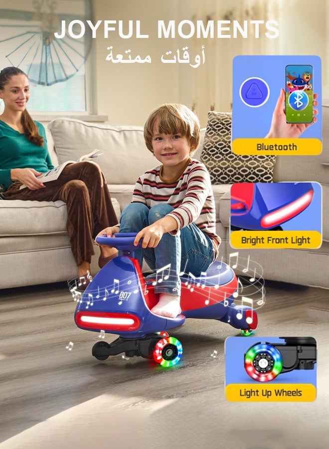 Riolio 2-in-1 Electric Wiggle Car | Elegant Design · Smart Bluetooth Music · Comprehensive Safety Protection - Image 1