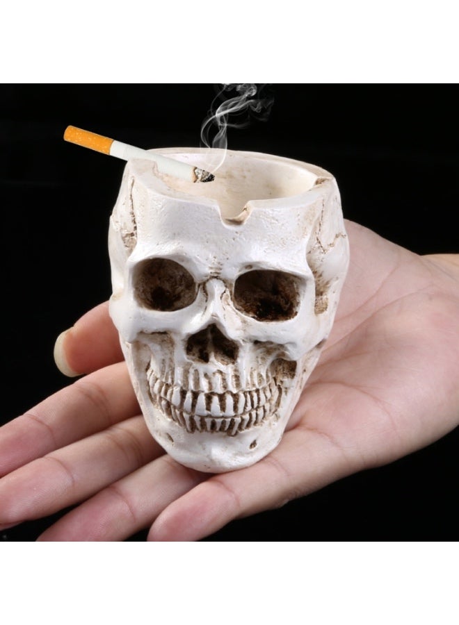 Halloween Utensils Resin Skull Ashtray Personality Home Decoration - Image 4