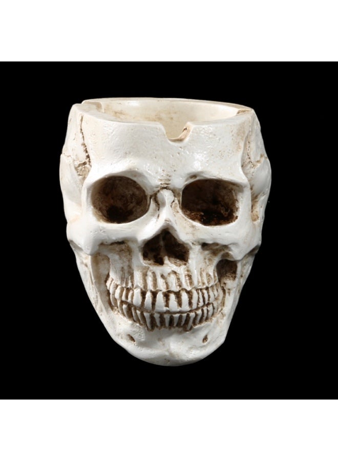 Halloween Utensils Resin Skull Ashtray Personality Home Decoration - Image 1