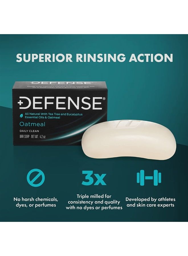 Defense Soap صابون بار الشوفان الدفاعي 4.2 أونصة (عبوة من 12) - Image 4