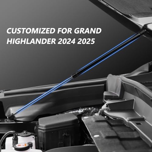 TECHPICCO Hood Struts for Grand Highlander 2024 2026 Hood Lift Support No Drill Front Gas Springs Shocks Compatible with Toyota Grand Highlander Accessories 20242026 - Image 3