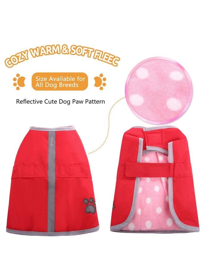 Queenmore Cold Weather Dog Coats Loft Reversible Winter Fleece Dog Vest Waterproof Pet Jacket Available in Extra Small, Small, Medium, Large Extra Large Sizes - Image 2