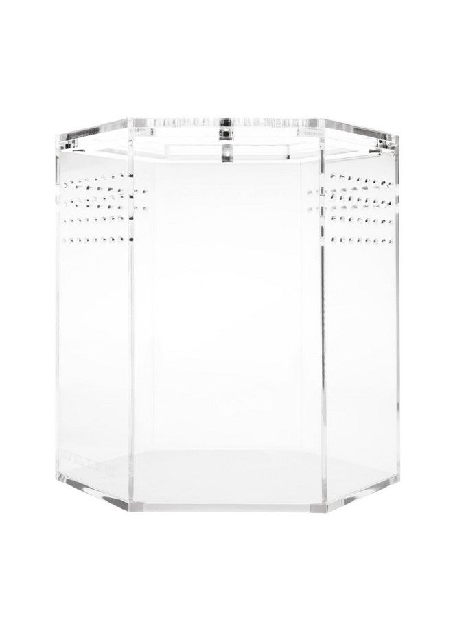 Generic Acrylic Tarantula Enclosure T-Hex, 5.79 x 5.39 x 5.39 Plant Greenhouse, Small Tree Plant Dwelling Reptiles, Jumping Spider Cage, Reptiles  - Image 2