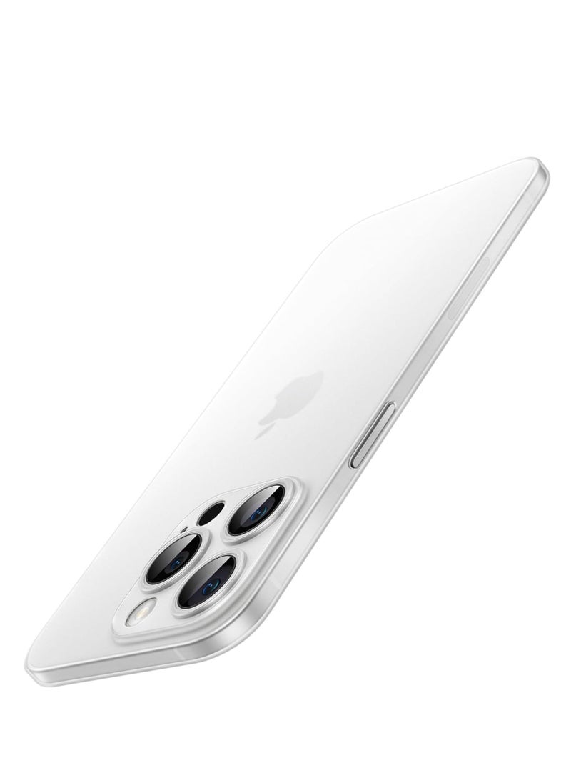 ELTRAZONE Ultra Slim (0.35mm Thin) Case for iPhone 14 Pro Max 6.7-Inch, Camera Lens Cover Full Protection, Lightweight Matte Finish PP Hard Minimalist Case, Support Wireless Charging (Frosted Clear) - Image 1