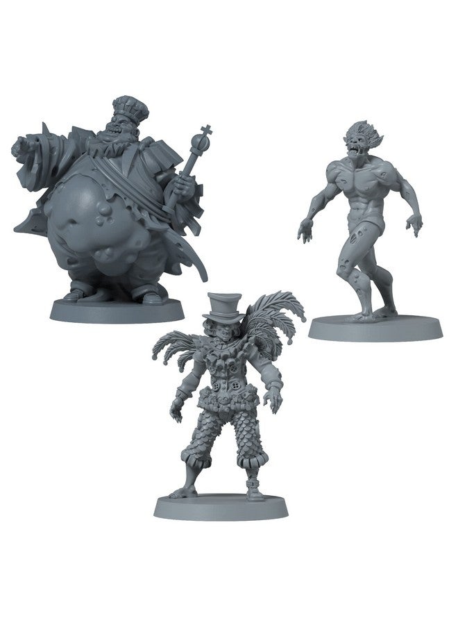 CMON Icide: Rio Z Janeiro Board Game Expansion - Carnaval-Themed Zombies & New Campaign! Cooperative Tabletop Miniatures Strategy Game, Ages 14+, 1-6 Players, 1 Hour Playtime, Made By Cmon - Image 3