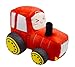 YONLIT Soft Plush Tractor Stuffed Truck Toy Super Cute Car Plushie Throw Pillow Excellent Gifts for Kids or Birthday Party 12 Inches Red - Image 4