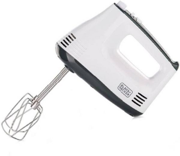 BLACK+DECKER Electric Hand Mixer 300W 300 W M350 White/Silver - Image 3