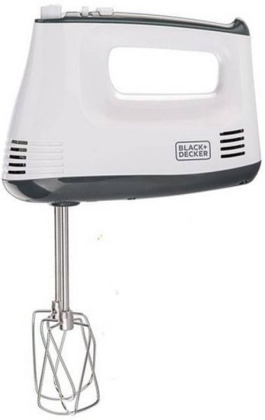 BLACK+DECKER Electric Hand Mixer 300W 300 W M350 White/Silver - Image 4