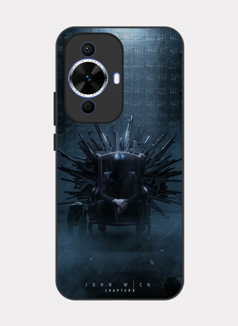 بكسلات كفر هواوي نوفا 12 اس جون ويك رمادي - Image 1