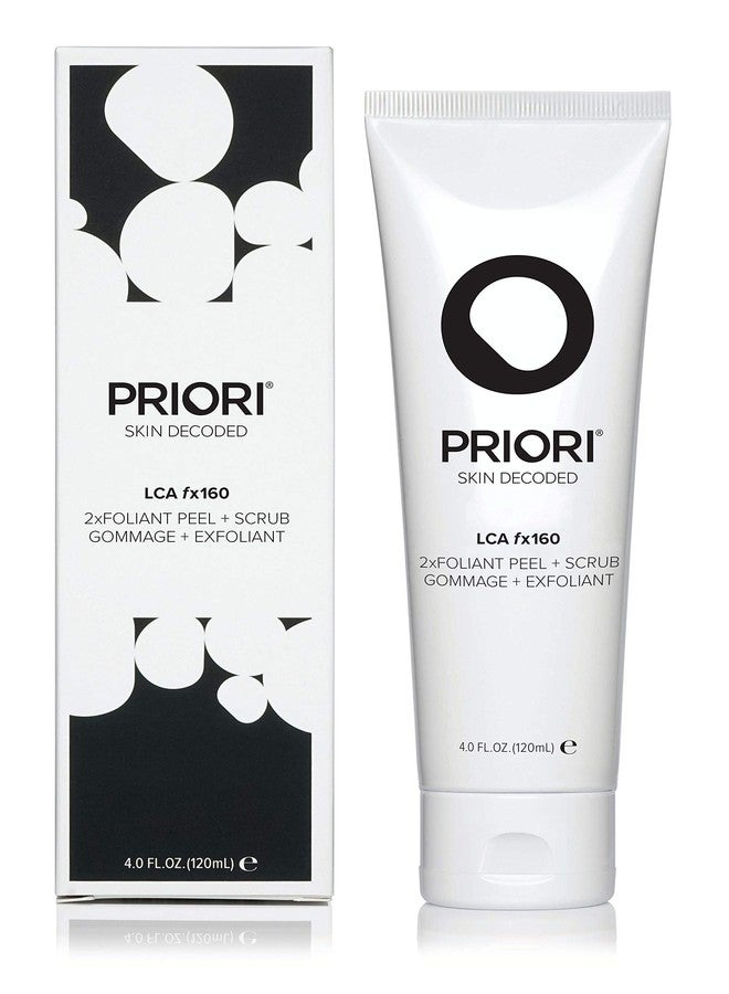 PRIORI بريوري للعناية بالبشرة 2xفوليانت بييل + سكراب للوجه والجسم حمض اللاكتيك ريتينول فيتامين C، E تقشير ميكروديرمابراشن في المنزل مضاد للتهيج مختبر من قبل أطباء الجلد - Image 1