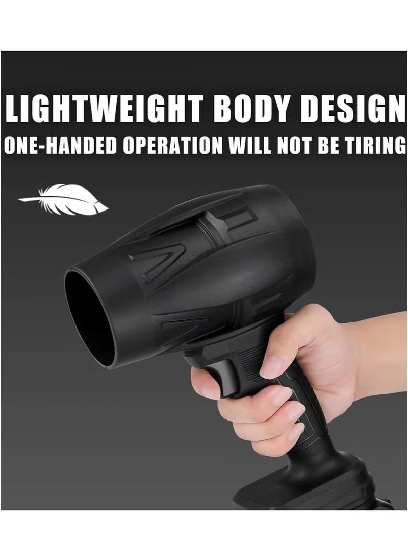 Cordless Mini Leaf & Dust Blower – 3000mAh Rechargeable Battery – High-Speed Turbo Air Blower for Keyboard, Car, Home, and Outdoor Cleaning – Compact & Powerful