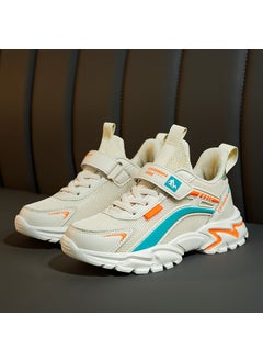 Breathable Lightweight Running Shoes for Girls Boys And Kids Summer Double Mesh Soft Bottom Sports Shoes Single Net Ventilation 208 meters orange (double net) impulse delivery insurance