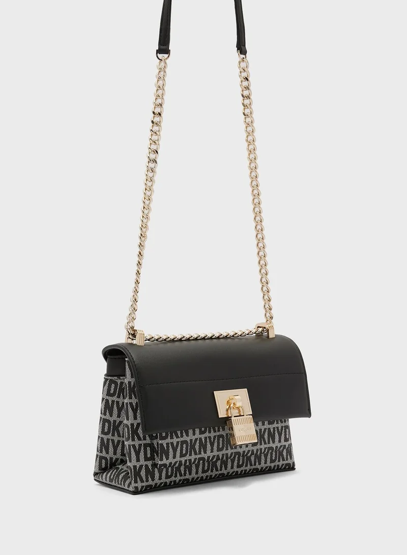 DKNY Evie Small Flap Over Crossbody Bags