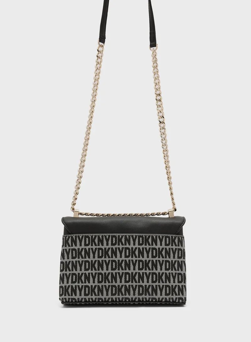 DKNY Evie Small Flap Over Crossbody Bags