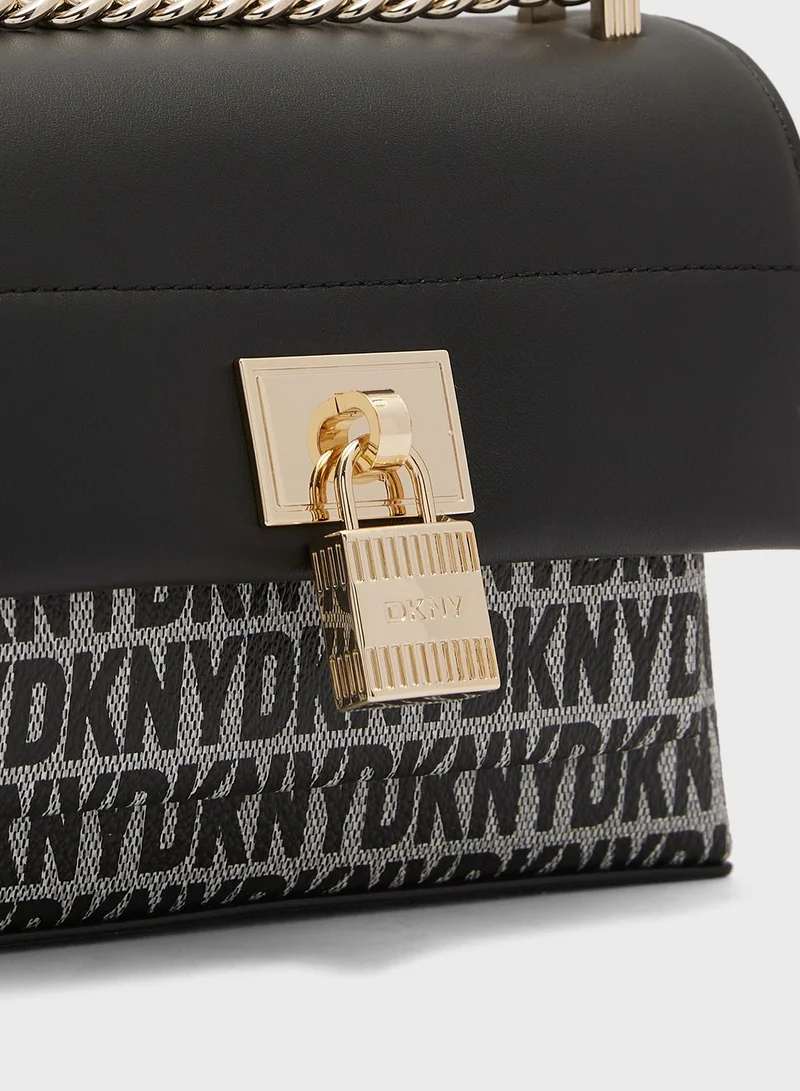 DKNY Evie Small Flap Over Crossbody Bags