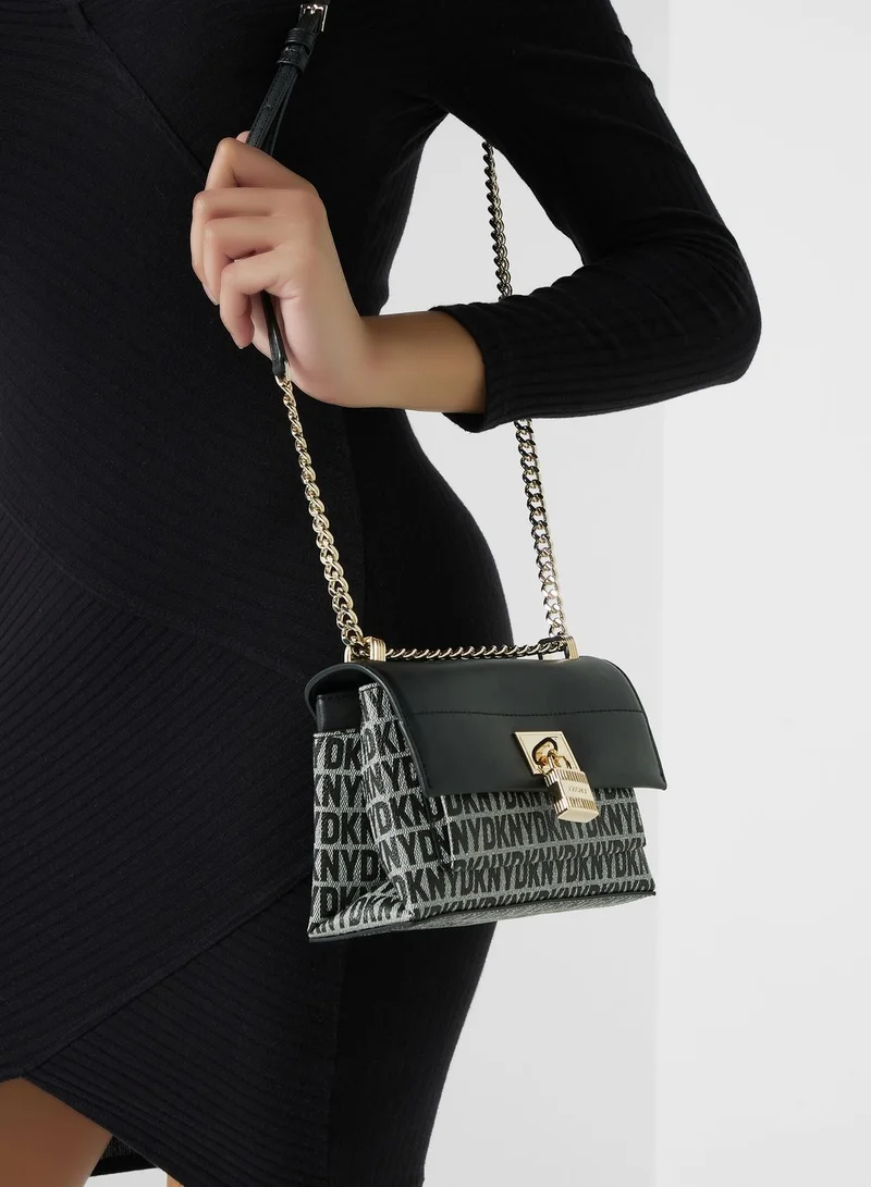 DKNY Evie Small Flap Over Crossbody Bags