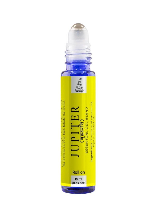 Anshil Jupiter Essential Oil Roll On | 10ml Aromatherapy Blend | Natural Stress Relief, Relaxation & Mood Uplift | Pocket-Friendly Roll-On for Daily Wellness & Refreshing Aroma (RAH) - Image 2