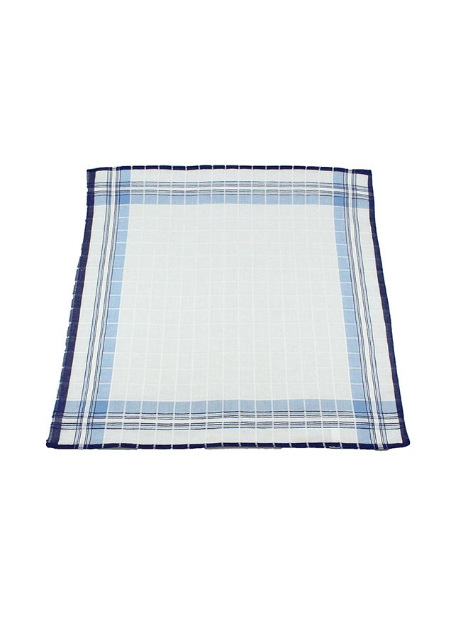 Cotton Square Handkerchief White - Image 1