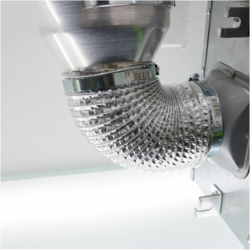 Flexible Aluminum Ventilation Duct for Bathroom Kitchen Extractor Fan 80-300mm Multiple Lengths(5m,80mm) - Image 4