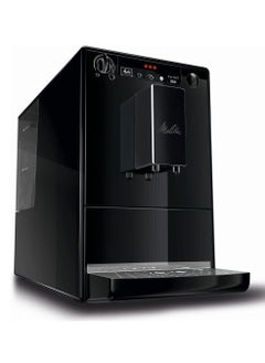 Melitta Solo E950-222, Compact Bean To Cup Coffee Machine With Pre-Brew Function, Automatic Cappuccino Maker, 1400 W, 1.2 Liters, Pure Black  - Image 2