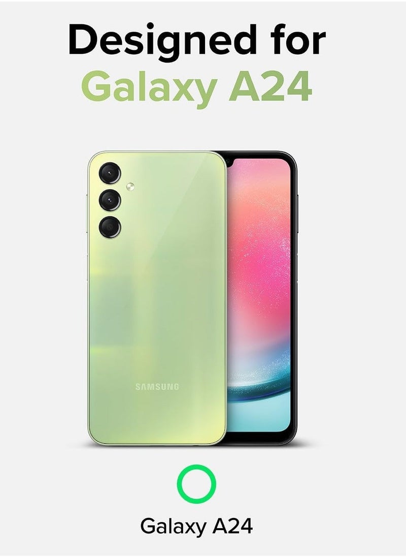 Raxoom Liquid Soft Silicone Protective Case for Samsung Galaxy A24 4G - Anti-Scratch, Shockproof, Light Blue - Image 5