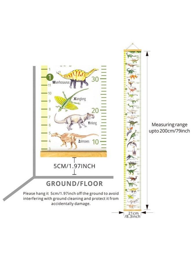 Kids Growth Chart Height Measuring Chart Classical Canvas Wall Hanging Rulers For Baby Children Girls Bedroom Decor (Dinosaur) - pzsku/ZD06ED75607A1A6C31D01Z/45/_/1693484582/22b2801e-c80e-48eb-b146-406f8d03f1c3