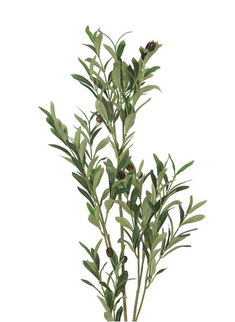Generic Artificial olive tree with plastic stand  - Image 3