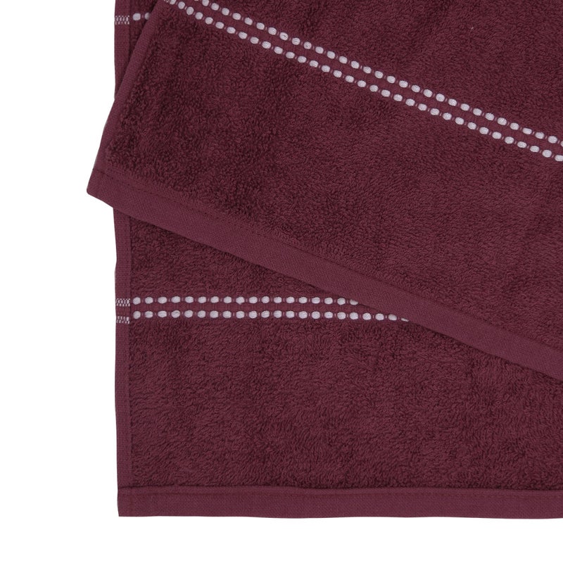 TRIDENT Cotton Bath Towel Sanitized Finish, Quick Dry, Travel Friendly Bath Towel,Size- 150x75 cm, Color - Winter Teal - Image 5