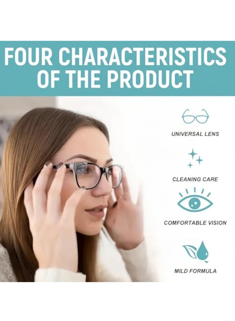 KASTWAVE Anti Fog Spray for Glasses, Len Cleaner Spray, Defogging Spray, Eyeglass Anti Fog Spray, Anti Mist Fog Spray, Anti Fog Car Glass Cleaner, Anti Fog Spray for Swim Goggles, Helmet Visor Anti Fog - Image 3