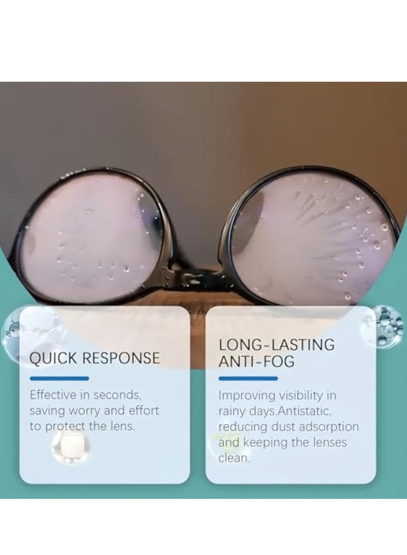 KASTWAVE Anti Fog Spray for Glasses, Len Cleaner Spray, Defogging Spray, Eyeglass Anti Fog Spray, Anti Mist Fog Spray, Anti Fog Car Glass Cleaner, Anti Fog Spray for Swim Goggles, Helmet Visor Anti Fog - Image 4