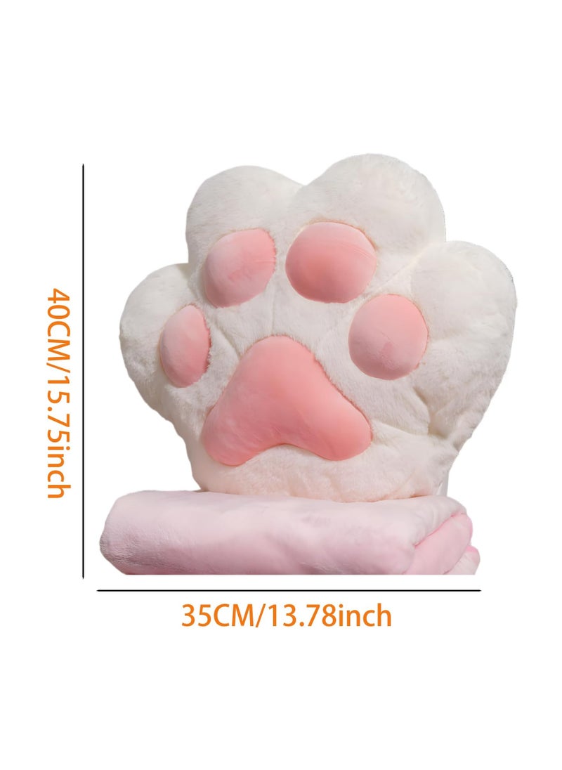 3 in 1 Travel Blanket and Pillow Set Hugging Pillow Soft Blanket Fluffy Portable Cushion with Hand Warmer Design,Hugging Pillow for Travel, Camping, Home and Office ﻿  - Image 3