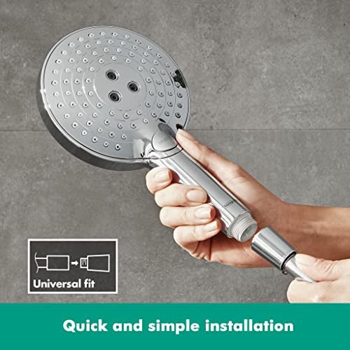 hansgrohe Raindance Select S Hand shower 120 3 sprays water-saving 9 l/min, chrome, 26531000 - Image 5