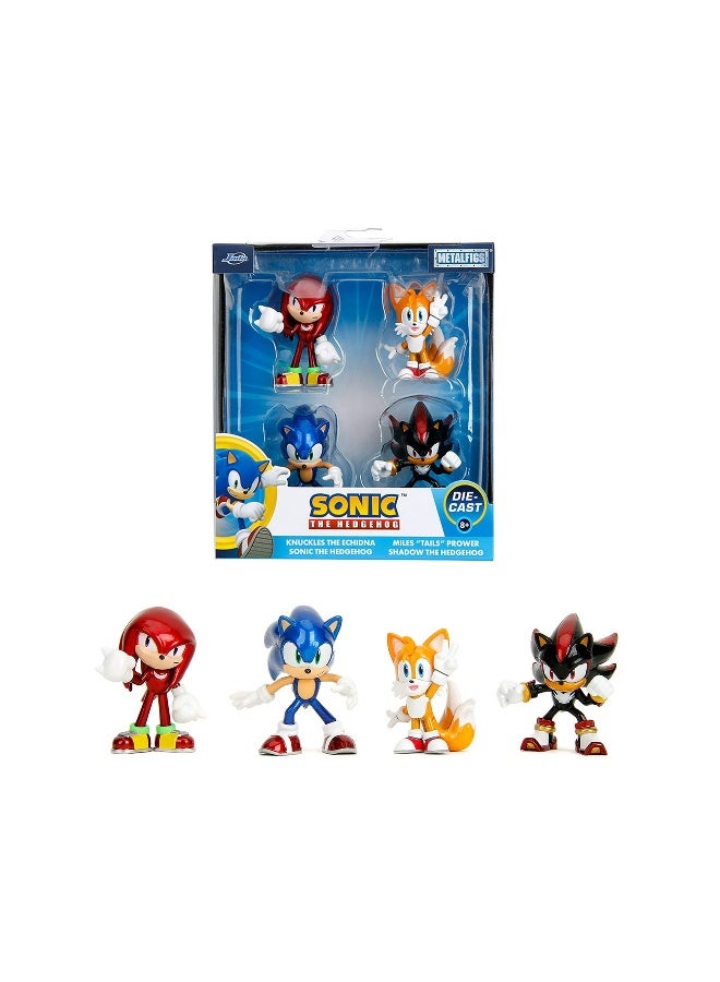 Jada MetalFigs Sonic the Hedgehog Wave 1 Iconic Characters Die-cast Figure Set (Pack of 4, 6.5 cm) - Image 2
