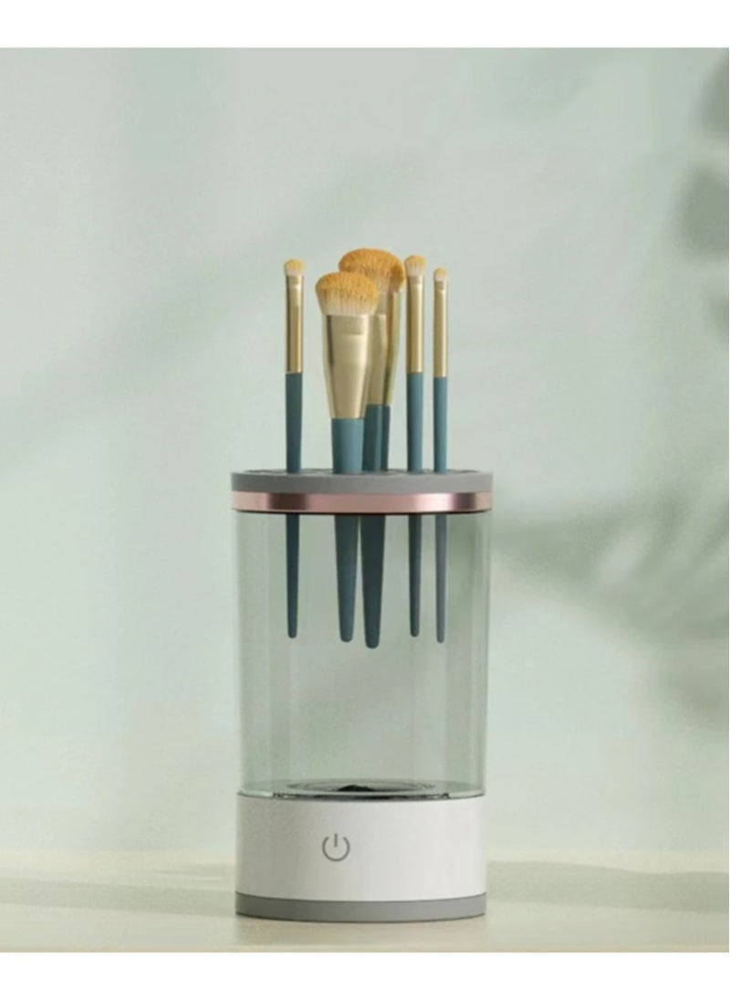 Generic Electric Makeup Brush Cleaner 1 Pack Cosmetic Brush Cleaner Automatic Spinning Makeup Brush Cleaner Fit For All Size Makeup Brush.  - Image 1