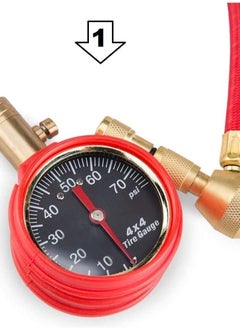 California formula-T California CFT Easy Tire Deflator with Gauge for Car, SUV, Truck  - Image 3