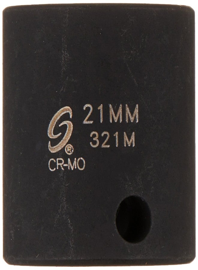 Sunex Tools مقبس تأثير Sunex 321m 3/8 بوصة 21 مم - Image 2