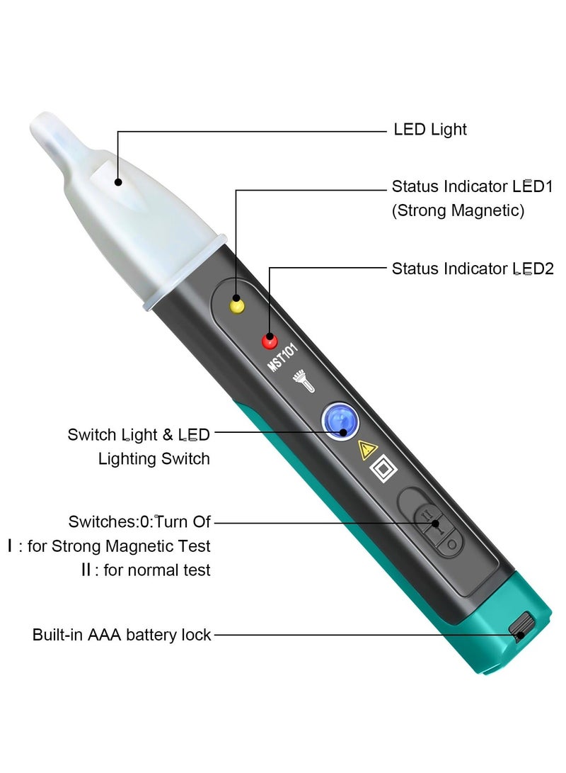 Ignition Coil Tester Tool, Automotive Electronic Faults Detector, Car Spark Tester and Voltage Tester Pen, Spark Tester Pen with LED Display & Two Batteries  - Image 5