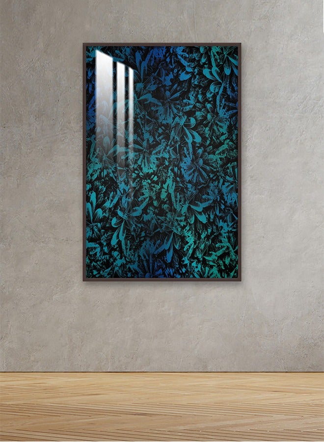 Marktna Decorative Wall Art Painting 120X80Cm With An Abstract Design Brown Frame And A Transparent Acrylic Layer 0.5Kg  - Image 1