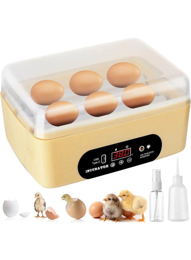 Neo Classic 6 Egg aAutomatic Mini Digital Egg Incubator Hatcher Eggs Hatching Machine - Image 1